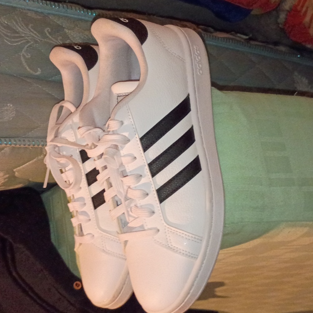 adidas White and Black Men's Shoes